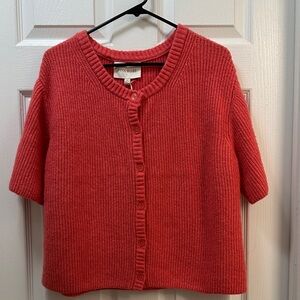 Pink Rose Women's Coral Cardigan